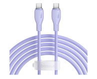 Baseus Kabel Pudding 100W USB-C - USB-C 2m - fioletowy - 1502169 - zdjęcie 1